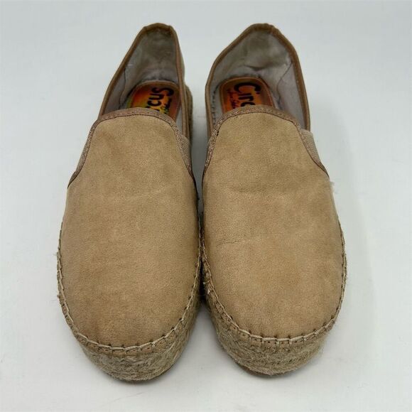 Circus by Sam Edelman Women's Beige Espadrille Slip-On Sneakers Size 7.5 - Picture 5 of 13